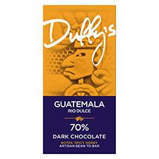Duffy's Guatemala Rio Dulce 70% Dark Chocolate 60g